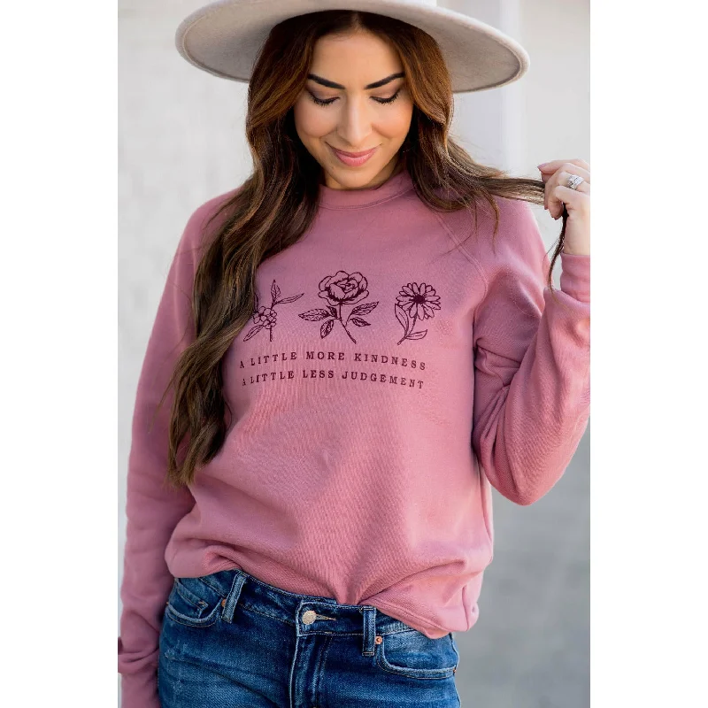 Shop Smart, Save Big!A Little More Kindness Graphic Crewneck