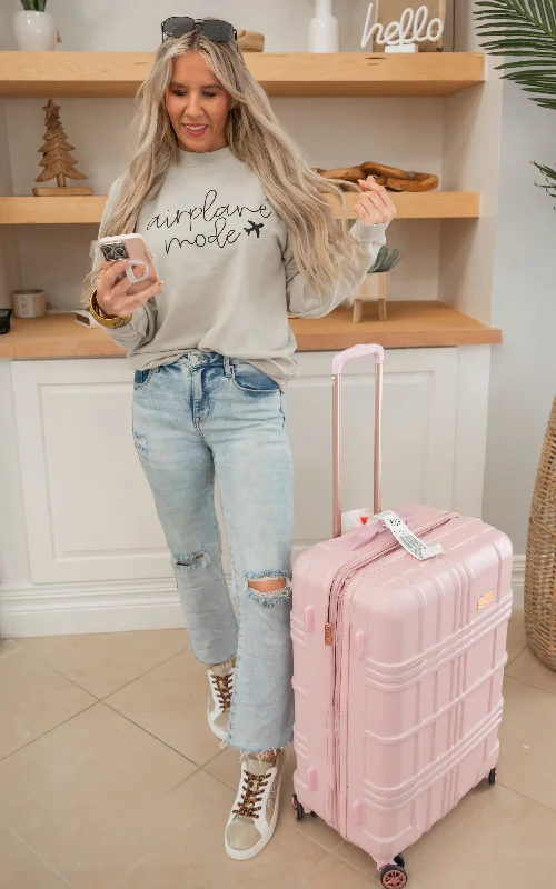 Limited Stock Available!Airplane Mode Crewneck Sweatshirt
