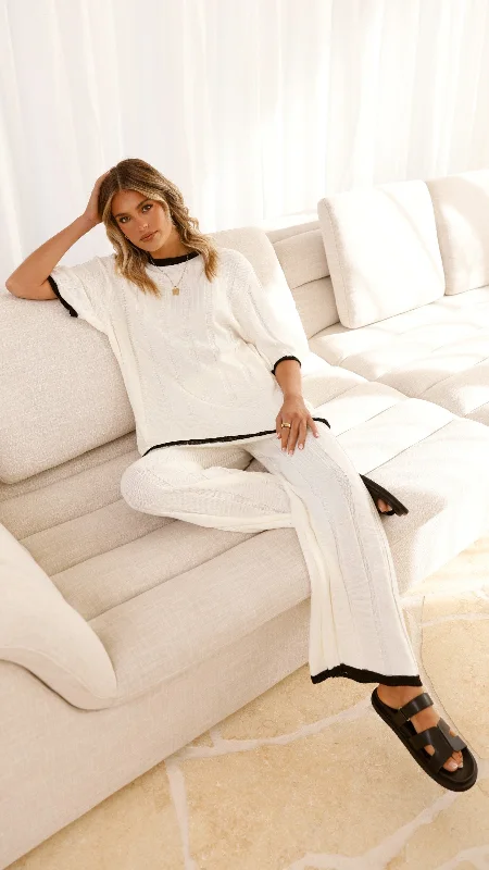 Exclusive Savings This Week!Bayu Knit Top - White/Black