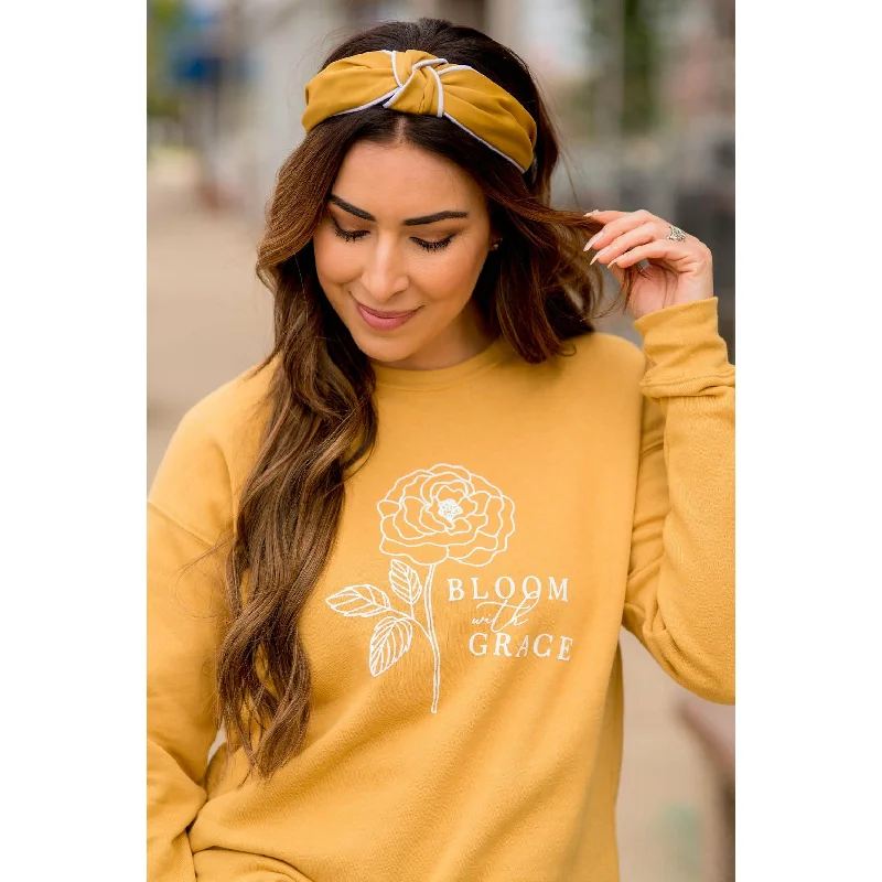 Score Big Savings Today!Bloom With Grace Graphic Sweatshirt