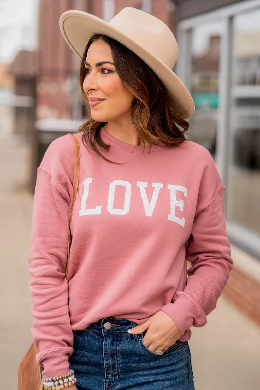 Get the Best for Less!Bold Love Graphic Crewneck