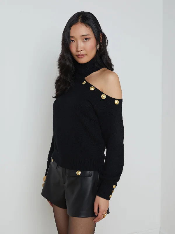 Exclusive Offers You’ll Love!Brixie Cutout Turtleneck