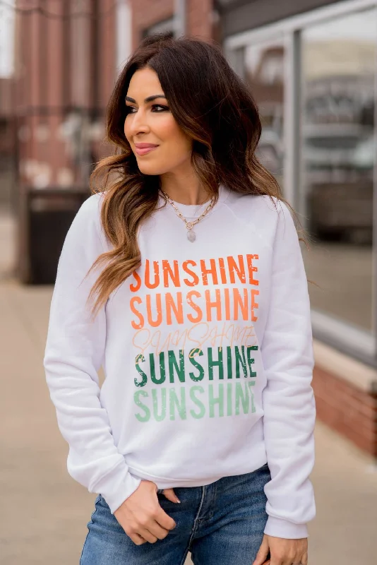 Shop Today, Save Tomorrow!Cascading Sunshine Graphic Crewneck