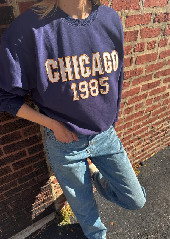 Don’t Wait – Deals Won’t Last!Chicago 1985 Sweatshirt - Navy & Orange