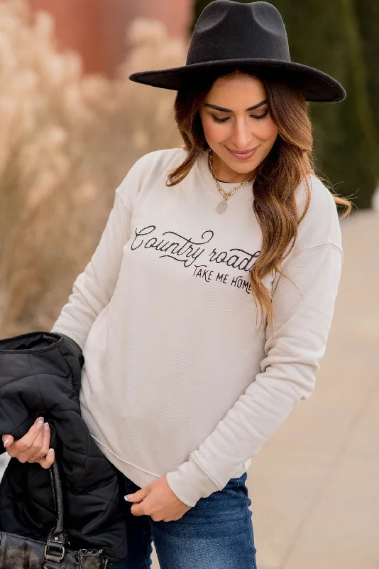 Hurry, Sale Ends Soon!Country Roads Crewneck