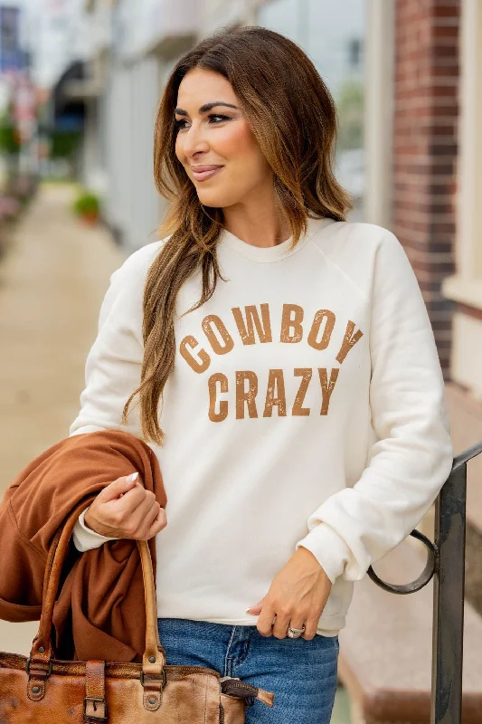 Your Chance to Save is Now!Cowboy Crazy Graphic Crewneck