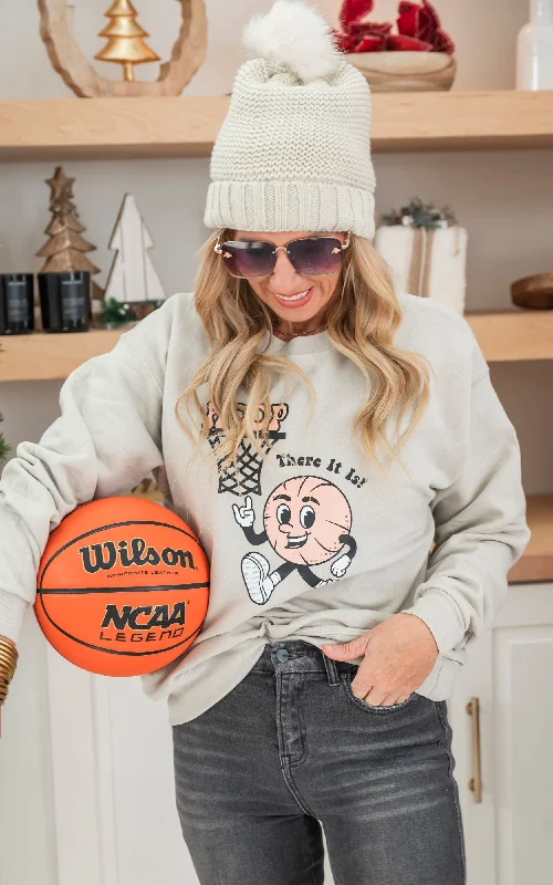 Save More When You Shop More!Whoop There It Is Basketball Crewneck Sweatshirt
