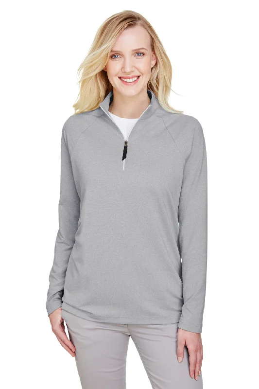 Hurry! While Supplies Last!Devon & Jones Womens CrownLux Clubhouse Performance Moisture Wicking 1/4 Zip Sweatshirt - Black Hurry! While Supplies Last!Devon & Jones Womens CrownLux Clubhouse Performance Moisture Wicking 1/4 Zip Sweatshirt - Black