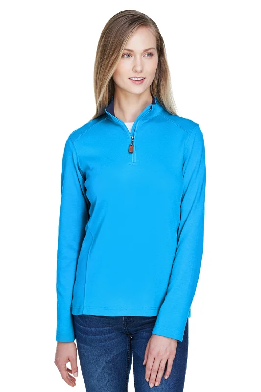 Flash Sale – Act Fast!Devon & Jones Womens DryTec20 Performance Moisture Wicking 1/4 Zip Sweatshirt - Ocean Blue Flash Sale – Act Fast!Devon & Jones Womens DryTec20 Performance Moisture Wicking 1/4 Zip Sweatshirt - Ocean Blue
