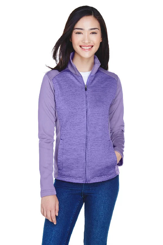 Your Favorite Sale is Back!Devon & Jones Womens Newbury Fleece Full Zip Sweatshirt - Grape Purple