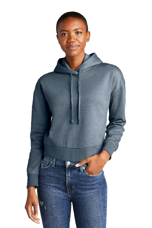 Get the Best for Less!District Womens V.I.T. Fleece Hooded Sweatshirt Hoodie - Heather Flint Blue Get the Best for Less!District Womens V.I.T. Fleece Hooded Sweatshirt Hoodie - Heather Flint Blue