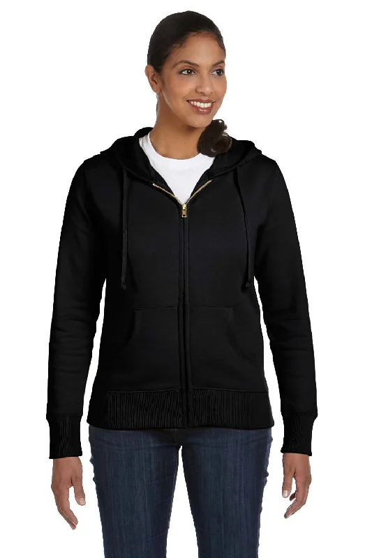 Shop the Hottest Deals!Econscious Womens Full Zip Hooded Sweatshirt Hoodie - Black