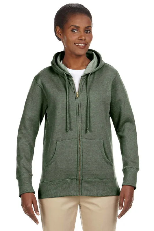 Seasonal Sale – Shop Now!Econscious Womens Heathered Fleece Full Zip Hooded Sweatshirt Hoodie - Military Green Seasonal Sale – Shop Now!Econscious Womens Heathered Fleece Full Zip Hooded Sweatshirt Hoodie - Military Green