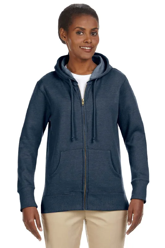 One Day Only – Huge Savings!Econscious Womens Heathered Fleece Full Zip Hooded Sweatshirt Hoodie - Water Blue One Day Only – Huge Savings!Econscious Womens Heathered Fleece Full Zip Hooded Sweatshirt Hoodie - Water Blue
