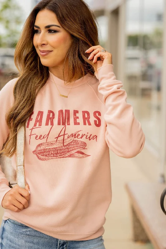 Bigger Savings, Better Shopping!Farmers Feed America Graphic Crewneck