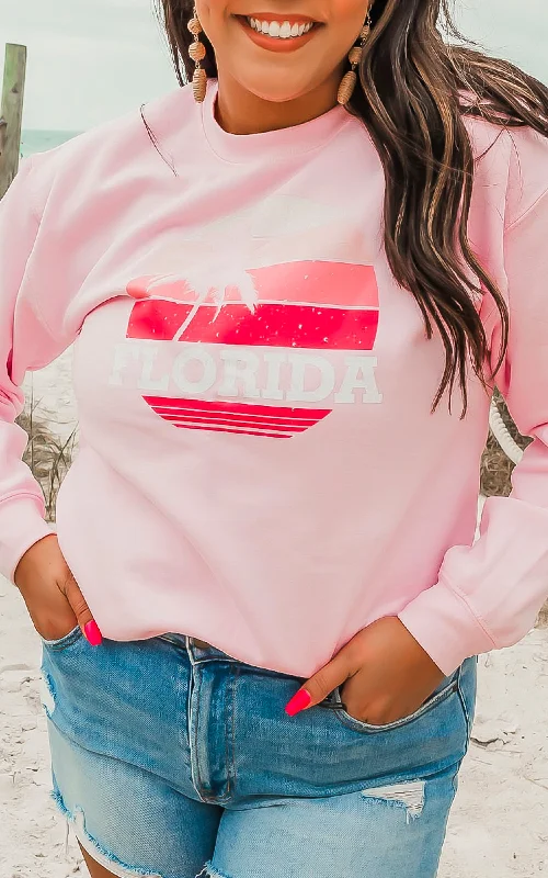 Get More for Less!Florida Graphic Crewneck Sweatshirt**