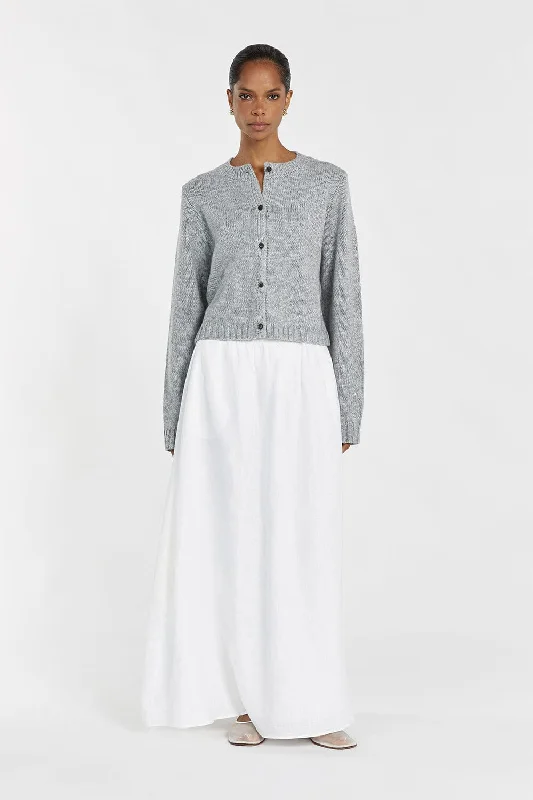 Limited Stock Available!FOSTER SILVER MARLE KNIT CARDIGAN