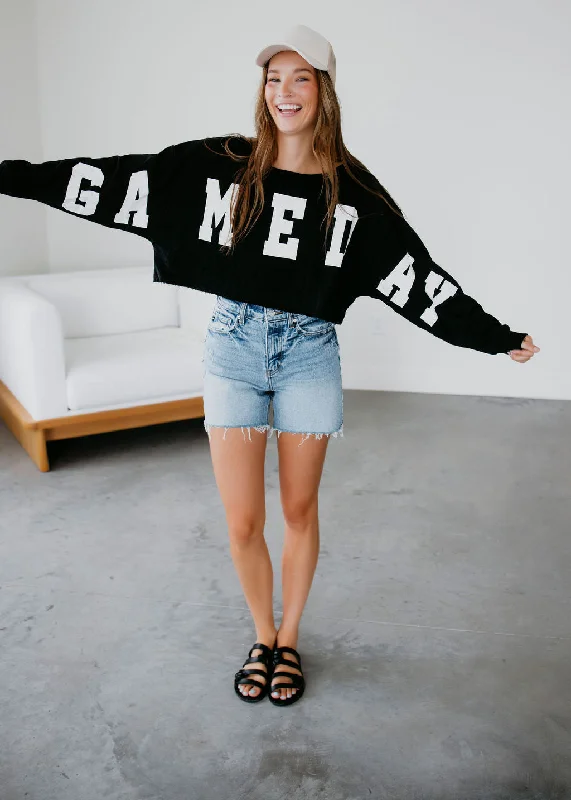 Limited Time Offer!Game Day Oversized Sweatshirt