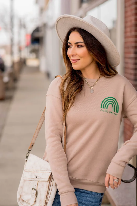 Don’t Wait – Deals Won’t Last!Happy Go Lucky Graphic Crewneck