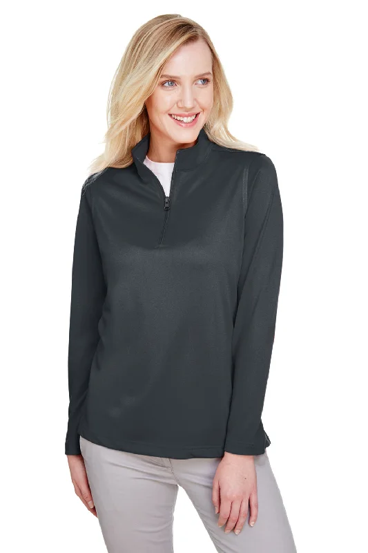 Your Dream Deal is Here!Harriton Womens Advantage Performance Moisture Wicking 1/4 Zip Sweatshirt - Dark Charcoal Grey Your Dream Deal is Here!Harriton Womens Advantage Performance Moisture Wicking 1/4 Zip Sweatshirt - Dark Charcoal Grey
