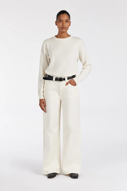 Must-Have Deals Inside!INDY CREAM CASHMERE KNIT JUMPER