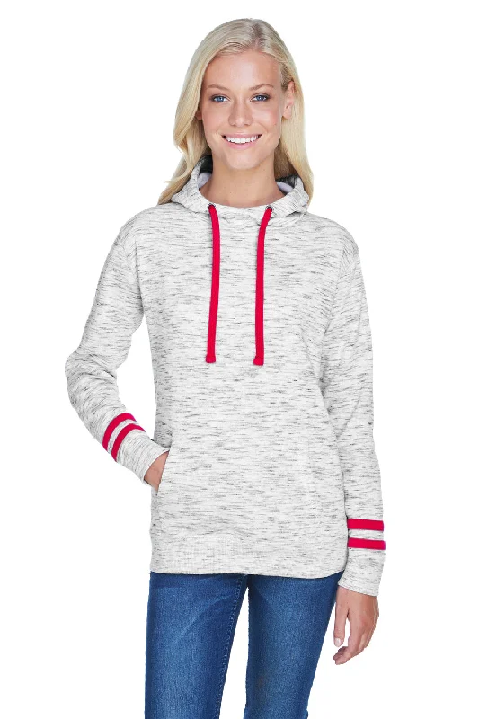 Exclusive Offers You’ll Love!J America Womens Fleece Hooded Sweatshirt Hoodie - White/Red Exclusive Offers You’ll Love!J America Womens Fleece Hooded Sweatshirt Hoodie - White/Red