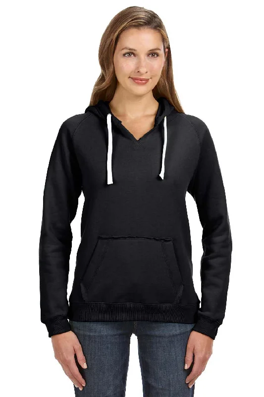 Shop Before It’s Gone!J America Womens Sydney Sueded Fleece Hooded Sweatshirt Hoodie - Black Shop Before It’s Gone!J America Womens Sydney Sueded Fleece Hooded Sweatshirt Hoodie - Black