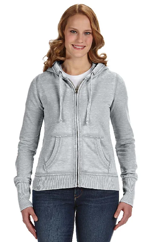 Hottest Discounts of the Year!J America Womens Zen Burnout Fleece Full Zip Hooded Sweatshirt Hoodie - Cement Grey Hottest Discounts of the Year!J America Womens Zen Burnout Fleece Full Zip Hooded Sweatshirt Hoodie - Cement Grey