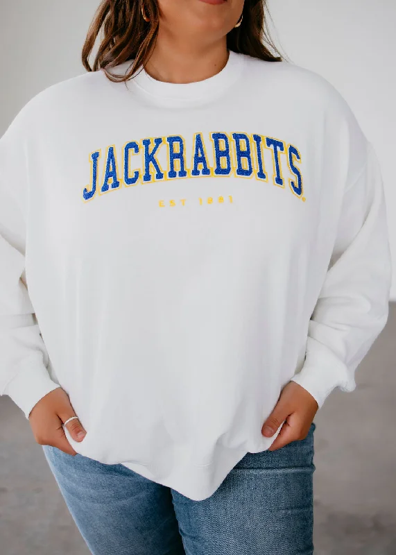 Enjoy Huge Discounts Now!Jackrabbits est. 1881 Crewneck