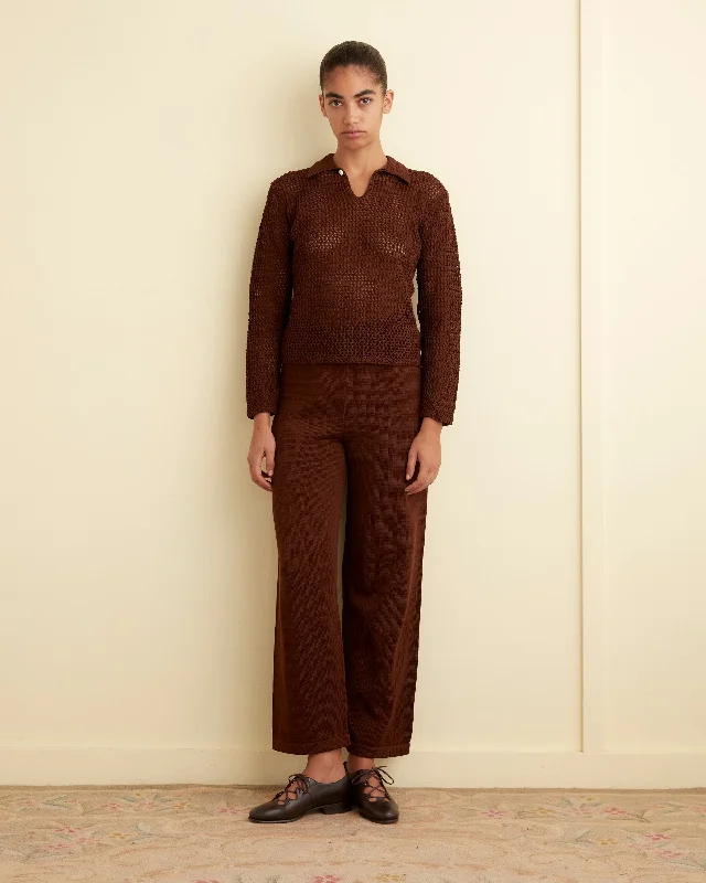 Every Deal is a Steal!Johnny Knit Pants - Brown