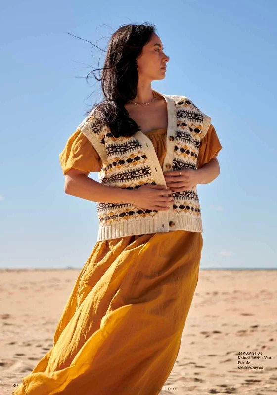 Save Like Never Before!Maxted Fairisle Knitted Vest