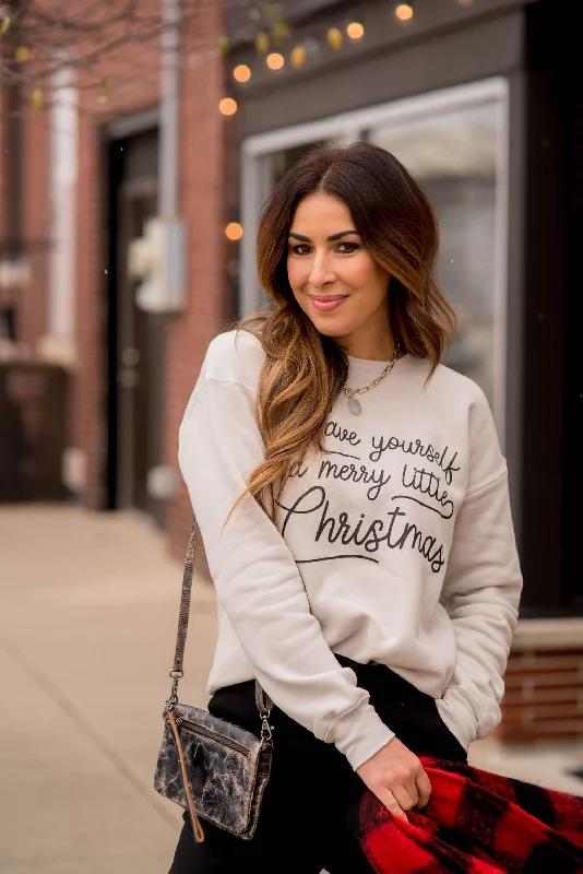 Don't Miss Out!Merry Little Christmas Graphic Crewneck