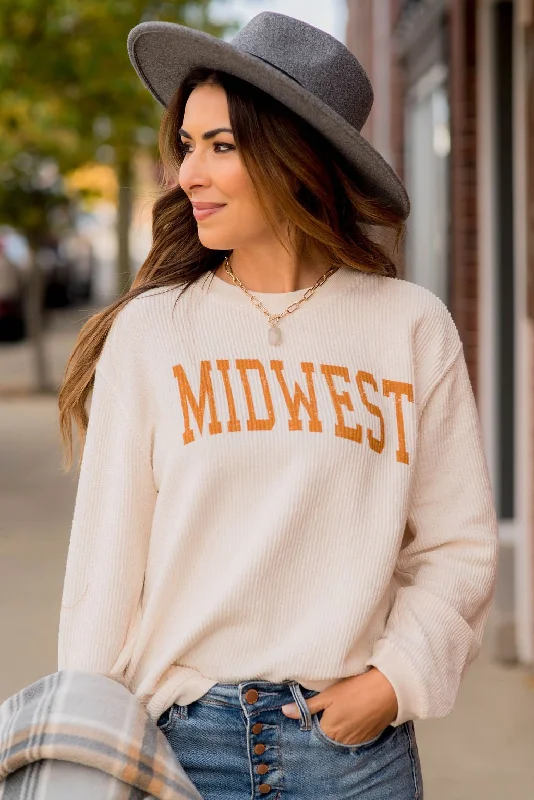 Special Discounts Inside!Midwest Ribbed Crewneck