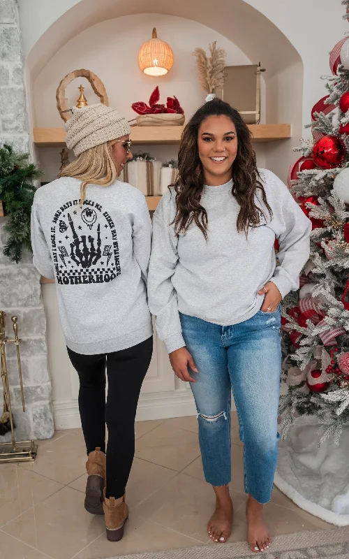 Buy More, Save More!Motherhood Rocks Graphic Sweatshirt**