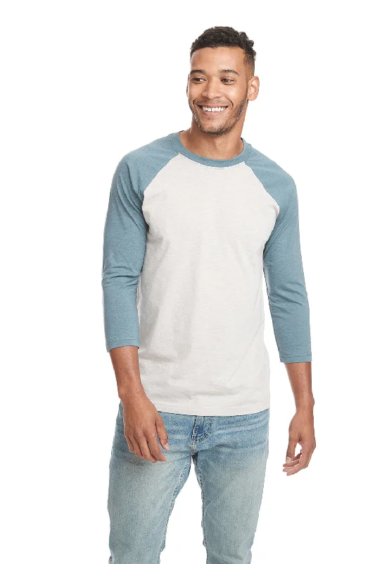 Huge Savings – Act Now!Next Level Womens Burnout Long Sleeve Hooded T-Shirt Hoodie - White/Indigo Blue - Closeout Huge Savings – Act Now!Next Level Womens Burnout Long Sleeve Hooded T-Shirt Hoodie - White/Indigo Blue - Closeout