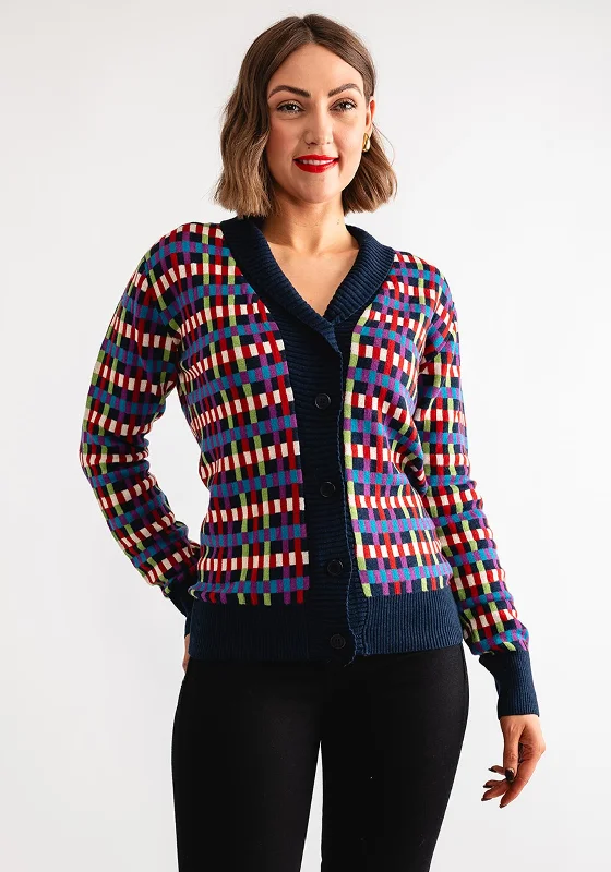 Must-Have Deals Inside!Pretty Vacant Shawl Neck Cardigan, Multi-Coloured
