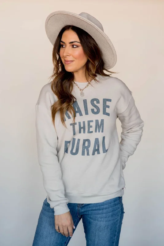 Find Your Perfect Deal Today!Raise Them Rural Graphic Crewneck