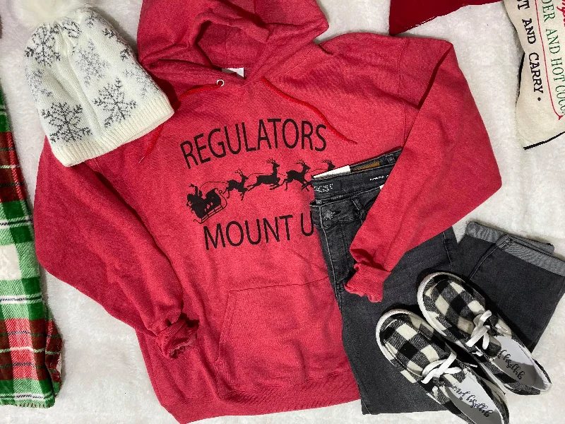 Mega Sale Happening Now!Regulators Mount Up - Santa Clause Hoodie**
