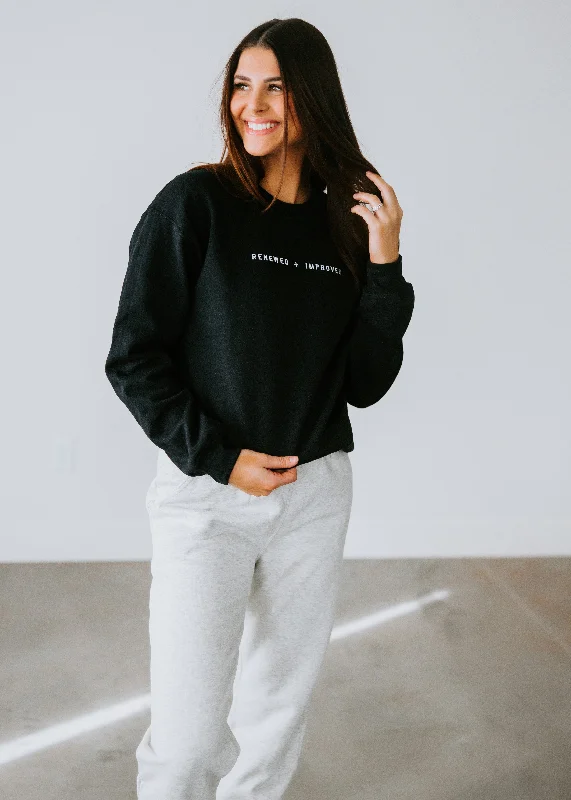 Every Deal is a Steal!Renewed + Improved Graphic Sweatshirt