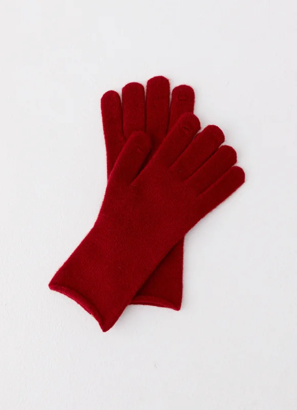 Hot Deals You Can’t Resist!Snow Angel Wool Gloves - Red