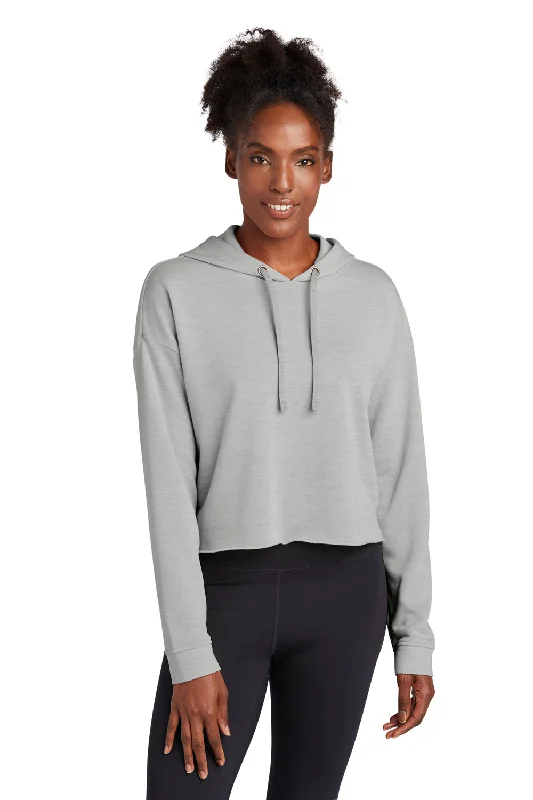 The Sale You’ve Been Waiting For!Sport-Tek Womens Moisture Wicking Fleece Crop Hooded Sweatshirt Hoodie - Heather Light Grey The Sale You’ve Been Waiting For!Sport-Tek Womens Moisture Wicking Fleece Crop Hooded Sweatshirt Hoodie - Heather Light Grey