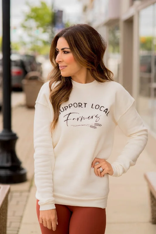 Shop Early, Save Big!Support Local Farmers Wheat Crewneck