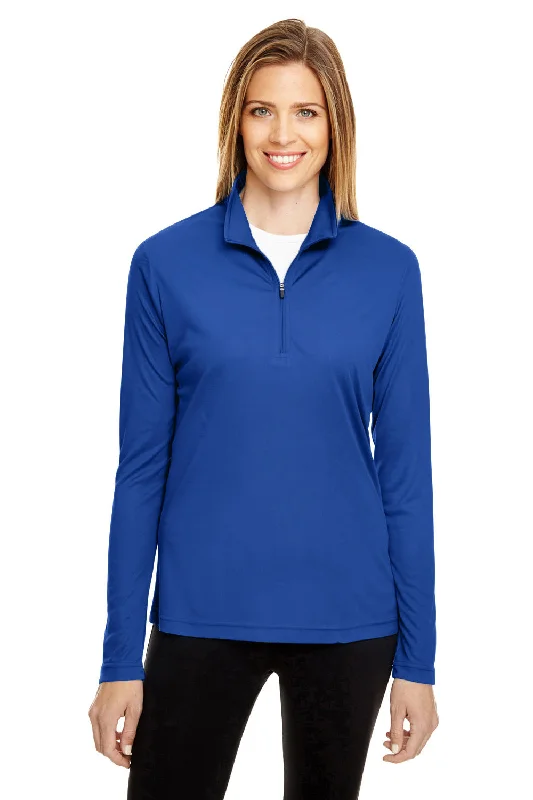 Get More for Less!Team 365 Womens Zone Performance Moisture Wicking 1/4 Zip Sweatshirt - Royal Blue Get More for Less!Team 365 Womens Zone Performance Moisture Wicking 1/4 Zip Sweatshirt - Royal Blue