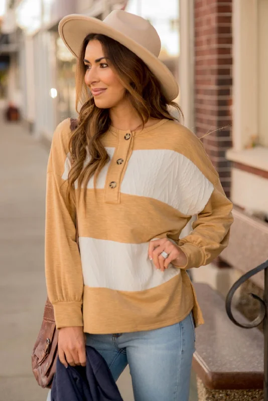 Price Drop Alert!Textured Blocks Pullover