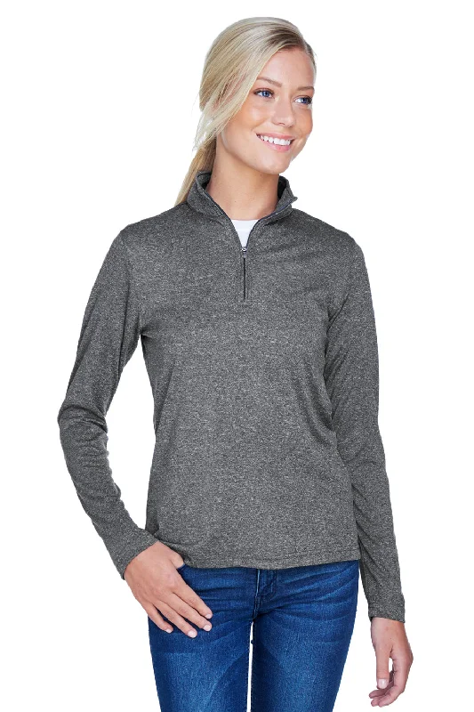 Your Favorite Items on Sale Now!UltraClub Womens Heather Cool & Dry Performance Moisture Wicking 1/4 Zip Sweatshirt - Heather Black Your Favorite Items on Sale Now!UltraClub Womens Heather Cool & Dry Performance Moisture Wicking 1/4 Zip Sweatshirt - Heather Black