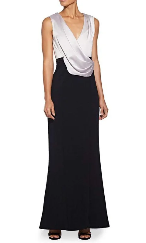 Special Offer – Act Fast!Aidan Mattox - MD1E204823 Drape V Neck Sheath Dress