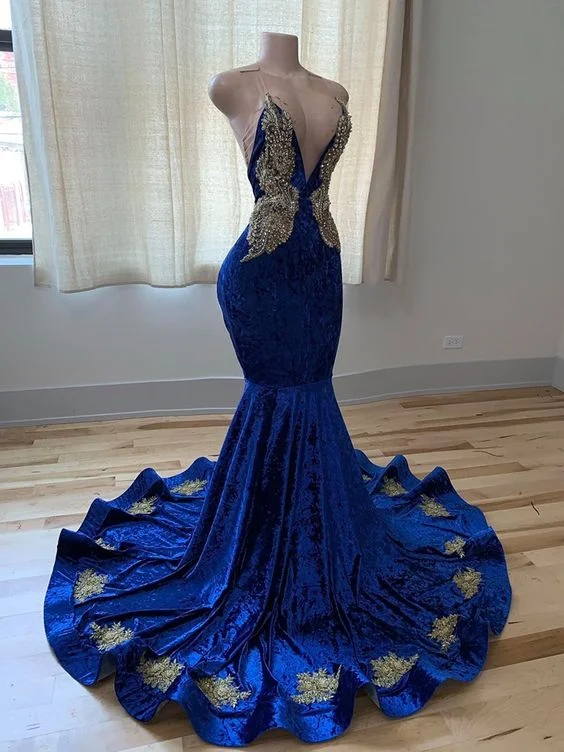 Your Wallet Will Thank You!Blue Formal Dress Sexy Glitter Prom Dress   cg21494