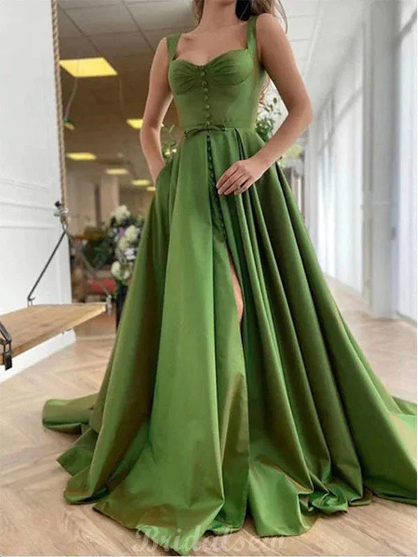 Your Wallet Will Thank You!Charming A-line Elegant Unique Design Satin Party Women Long Evening Prom Dresses PD577 Your Wallet Will Thank You!Charming A-line Elegant Unique Design Satin Party Women Long Evening Prom Dresses PD577