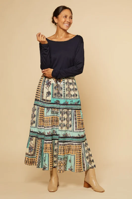 Your Exclusive Offer Awaits!Danica Tiered Skirt in Torino