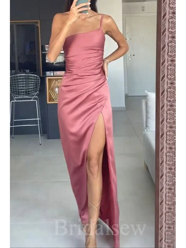 Instant Savings Await!Dusty Rose Mermaid Simple Slit Elegant Black Girls Slay Women Long Evening Prom Dresses PD598 Instant Savings Await!Dusty Rose Mermaid Simple Slit Elegant Black Girls Slay Women Long Evening Prom Dresses PD598